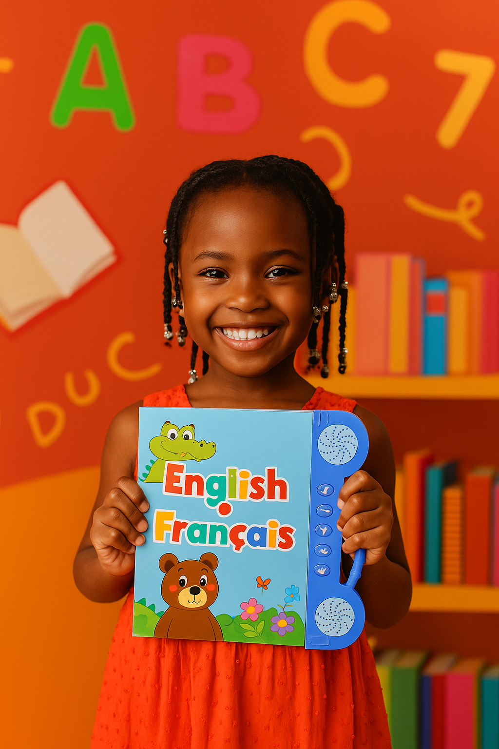 LE LIVRE ÉDUCATIF SONORE BILINGUE (Français – Anglais) Rechargeable