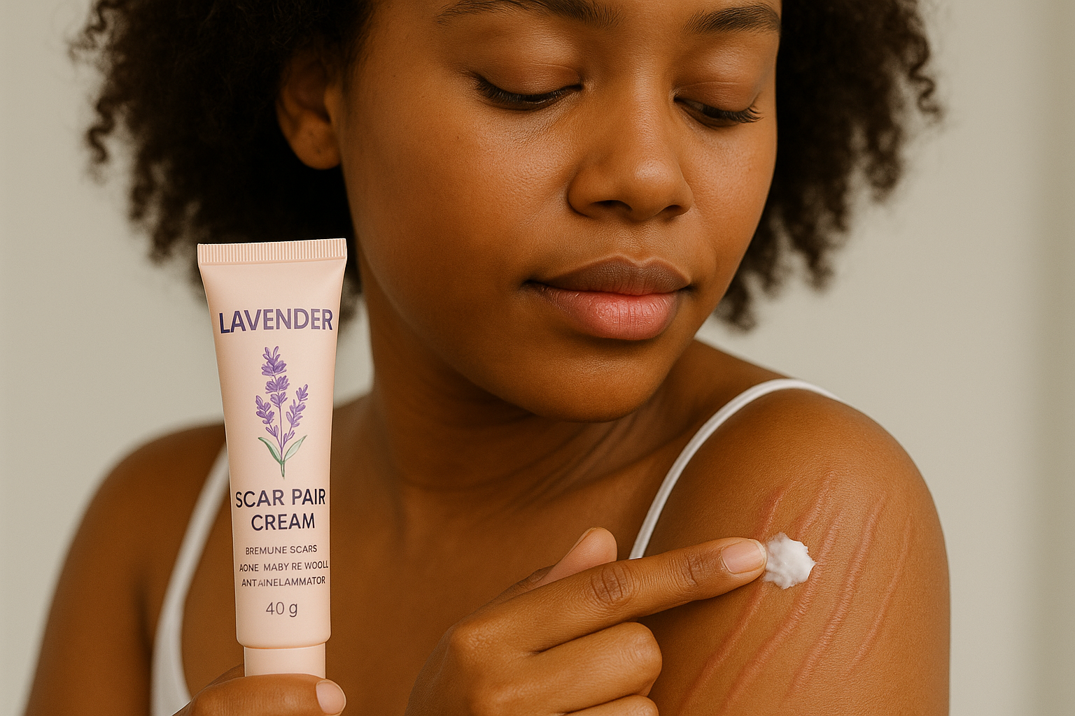 Crème réparatrice des imperfections