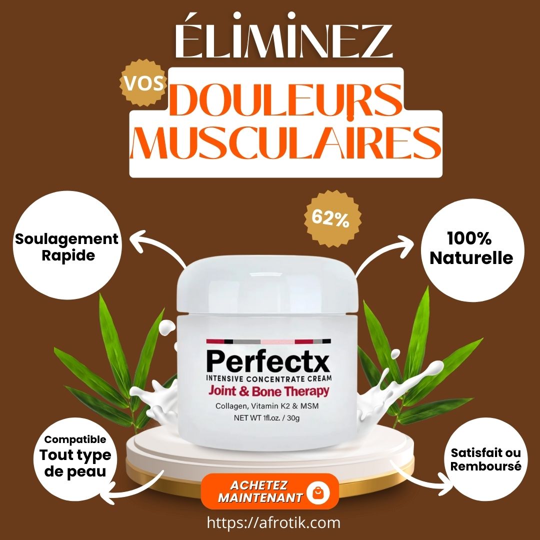 Adieu à toutes les douleurs musculaires et articulaires